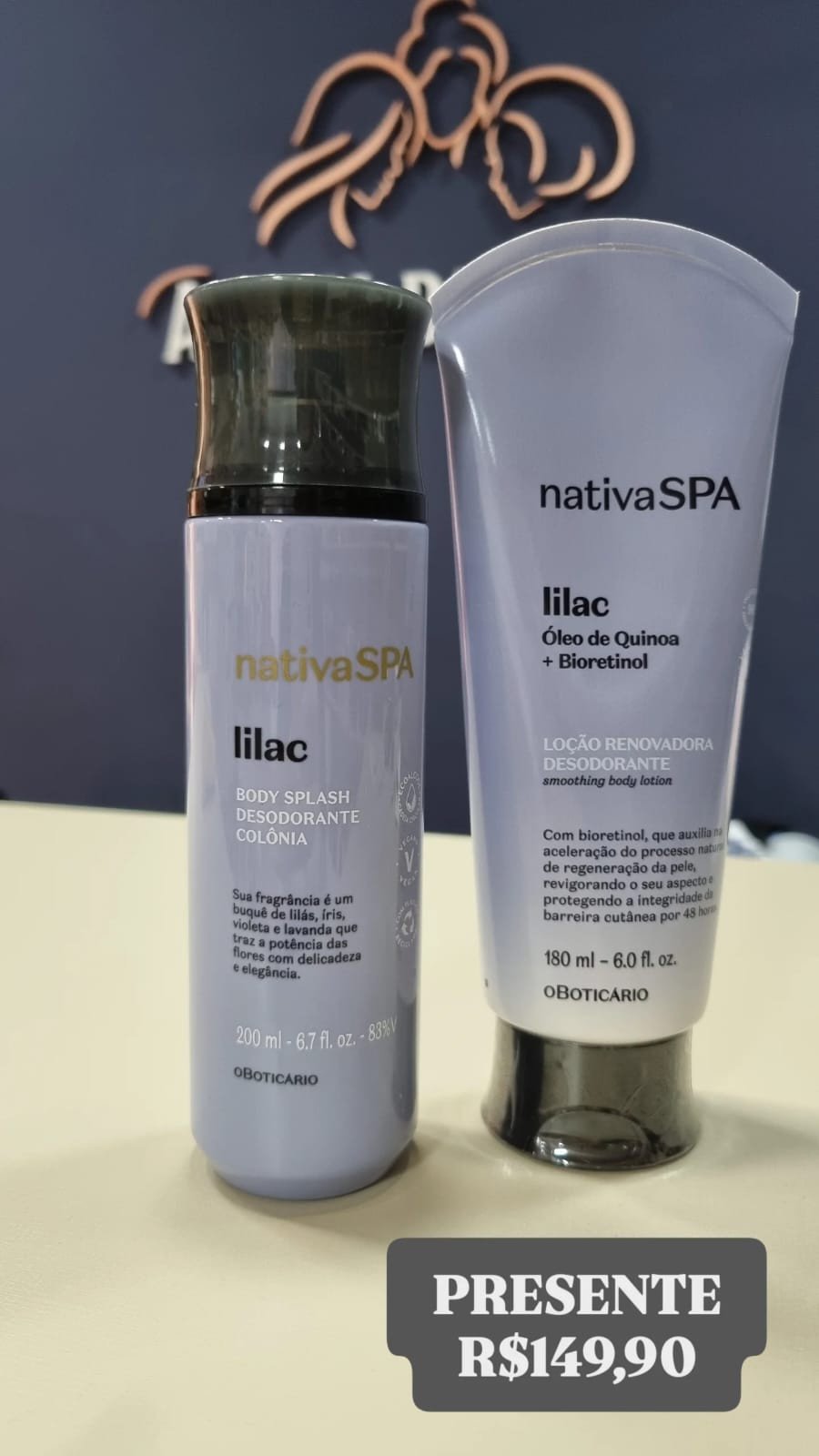 PRESENTE NATIVA SPA LILAC
