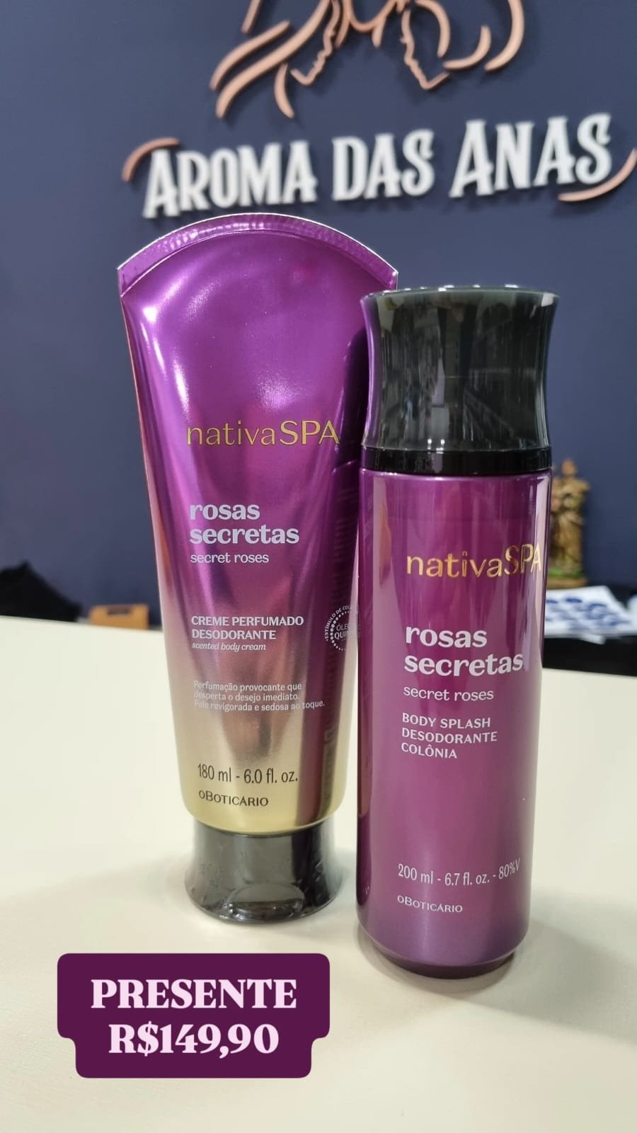 PRESENTE NATIVA SPA ROSAS SECRETAS