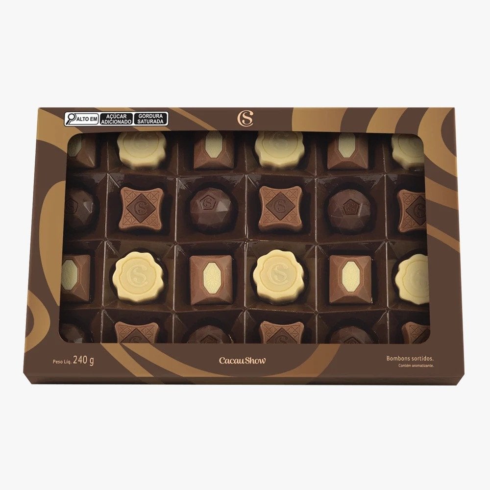 Caixa de Bombons Sortidos 240g