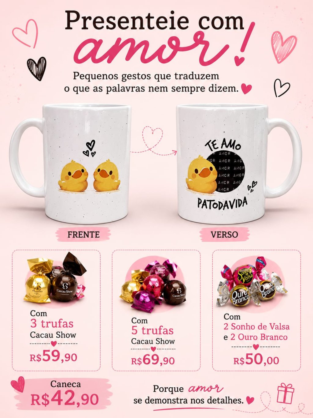 CANECA ''PATODAVIDA''