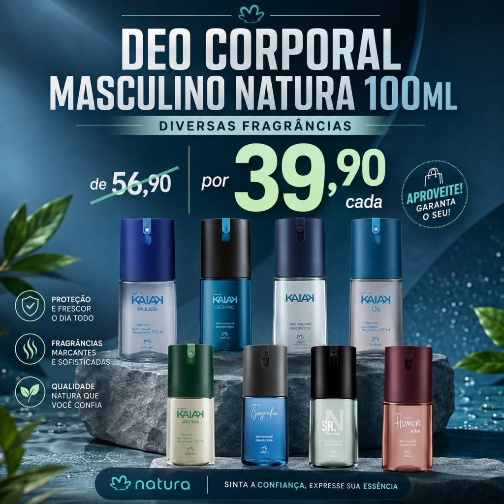 DEO CORPORAL 100ML NATURA