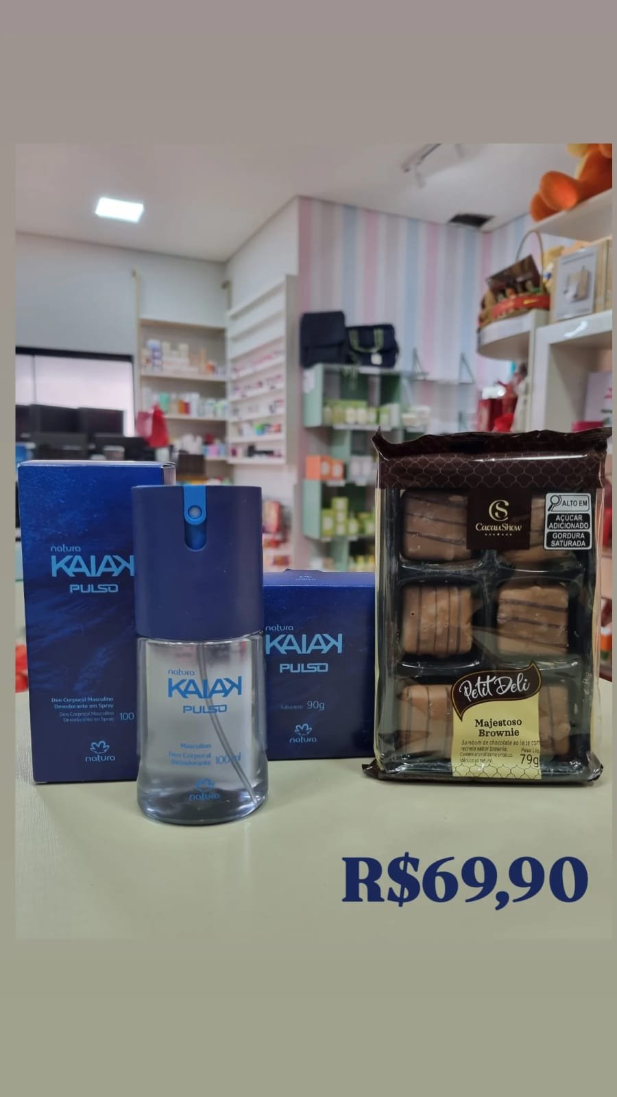 MIMO KAIAK PULSO COM CHOCOLATE
