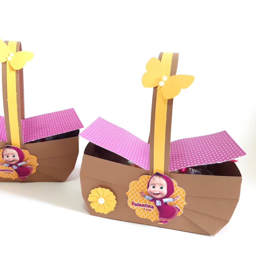 Caixinha Temática - Cestinha de Piquenique