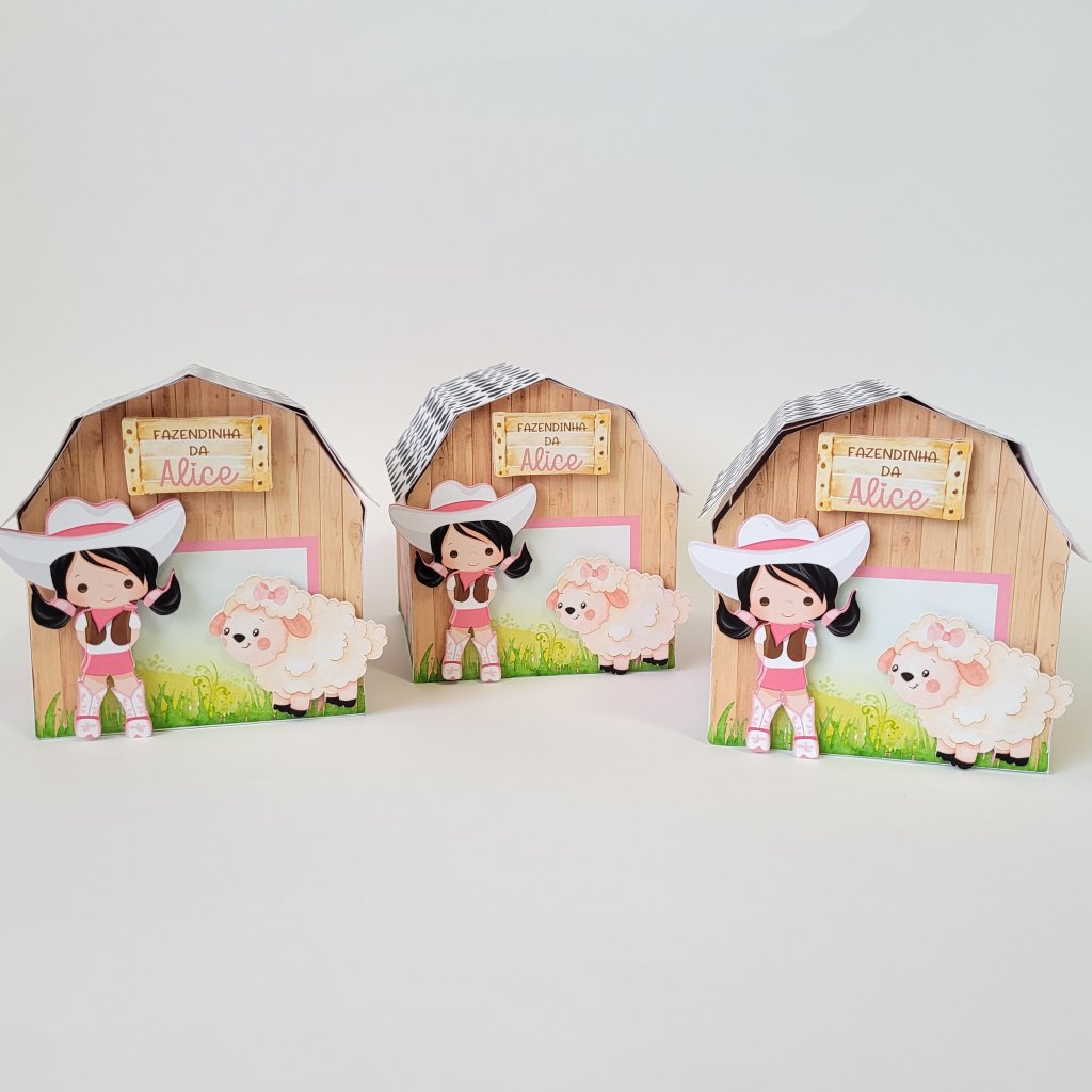 Caixinha Temática - Celeiro