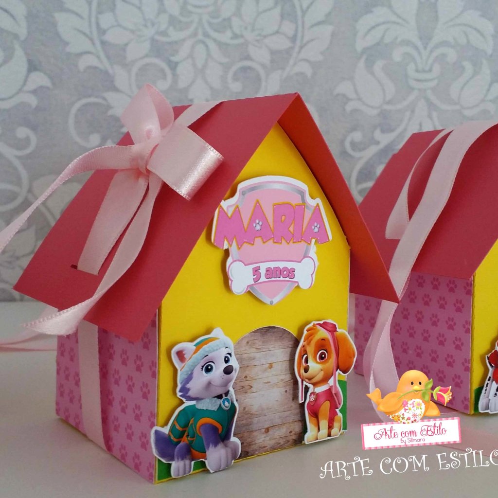 Caixinha Temática - Casinha de Cachorro