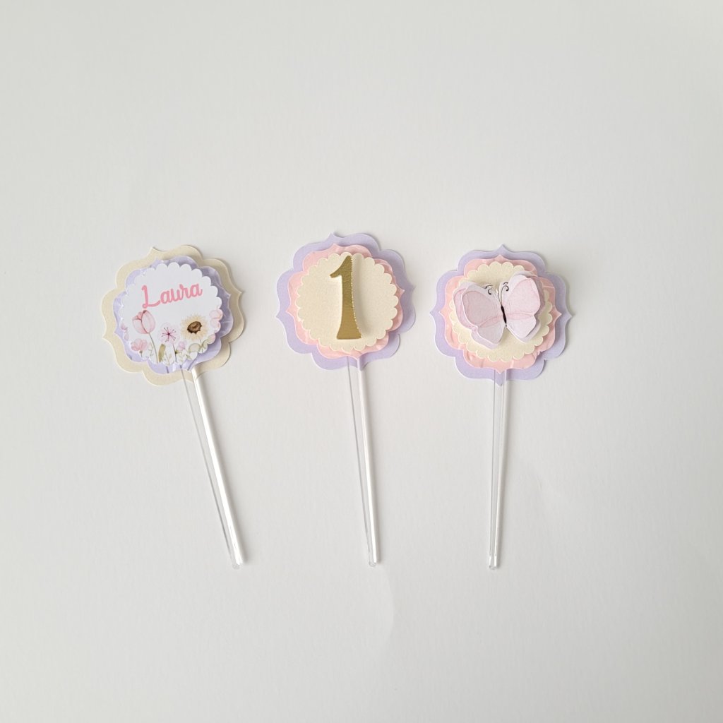 Toppers para docinhos - Scrap