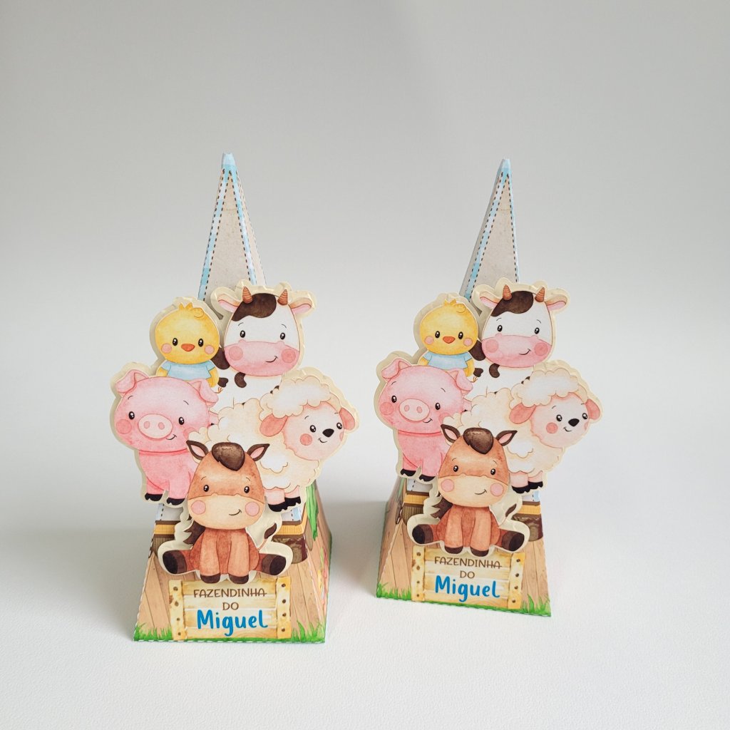 Caixa Pirâmide - Fazendinha