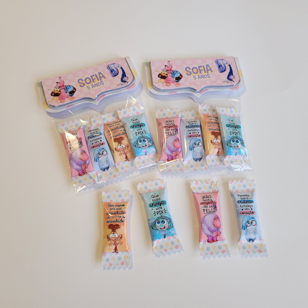 Saquinho com Balinhas Personalizadas