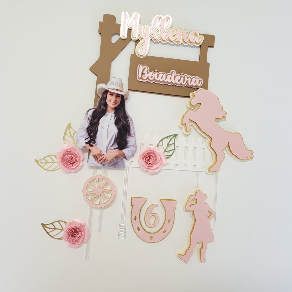 Topo de Bolo - Boiadeira