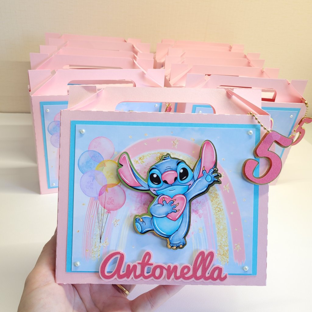 Caixa Maletinha Stitch