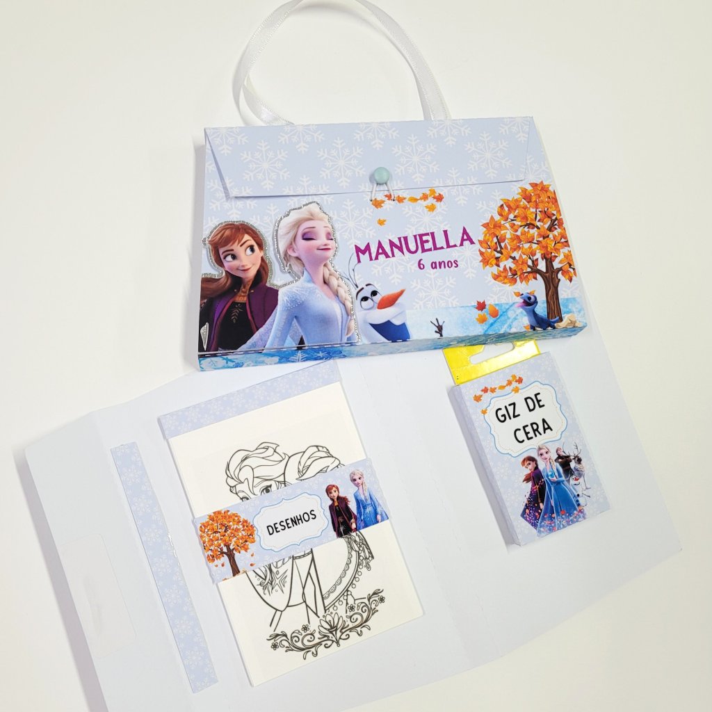 Maletinha de Pintura - Frozen