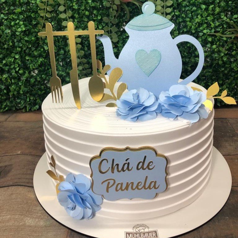 Topo de Bolo - Chá de Panela/Chá de Casa Nova