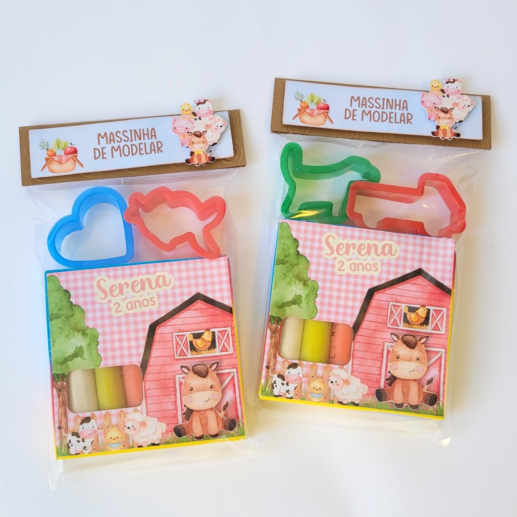 Massinha de Modelar - Fazendinha