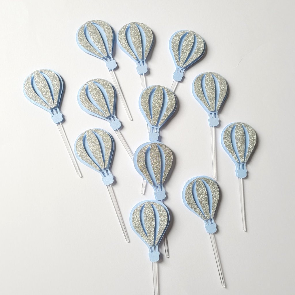 Toppers para docinhos - scrap Balões