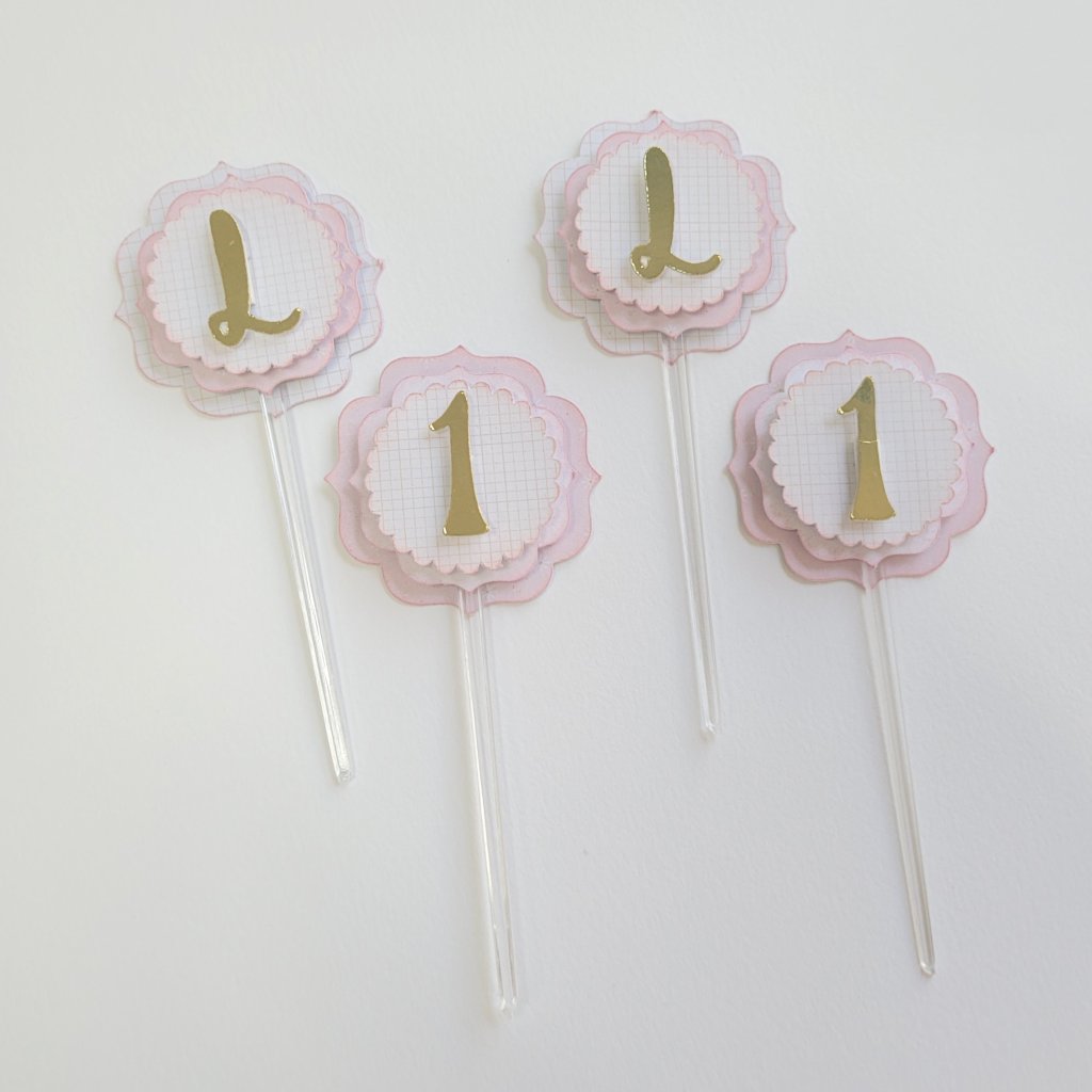 Toppers para docinhos - scrap 