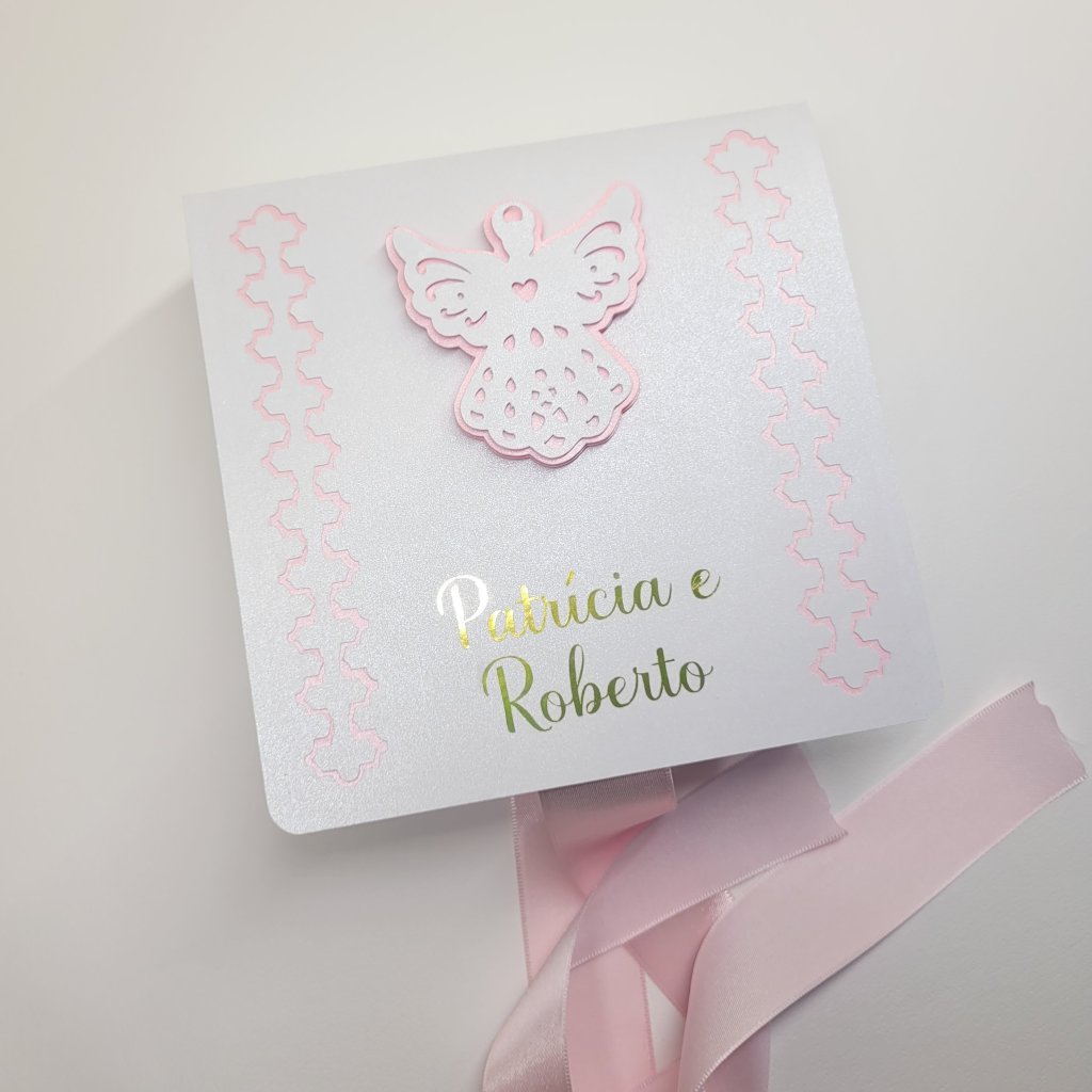 Convite para Padrinhos de Batizado / Ferrero Rocher