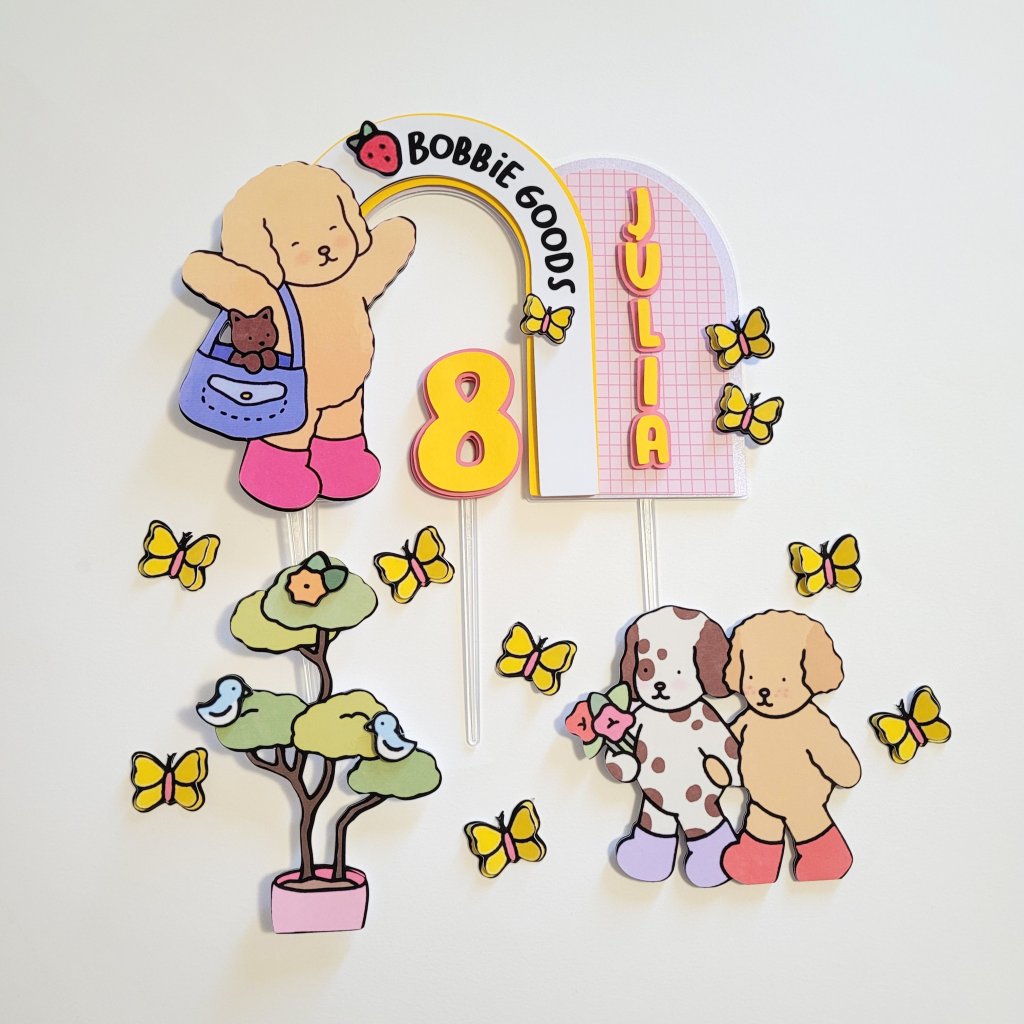 Topo de Bolo - Bobbie Goods