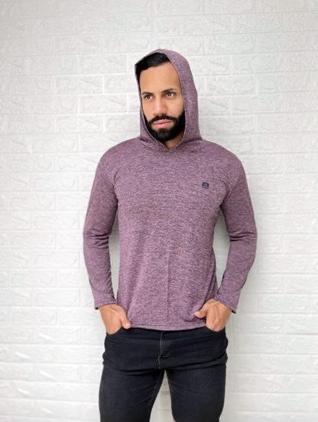 CAMISA MANGA LONGA C/ CAPUZ 