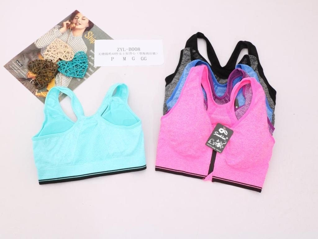 TOP ACADEMIA COM ZÍPER- POLIAMIDA