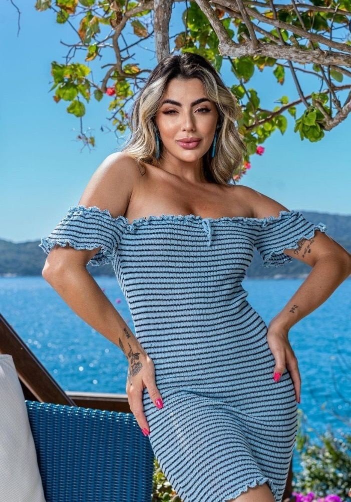 VESTIDO CIGANINHA-TRICOT