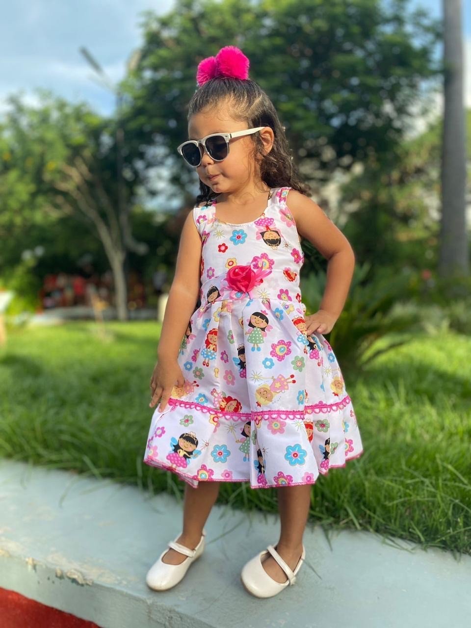 VESTIDO INFANTIL PRINCESINHA 