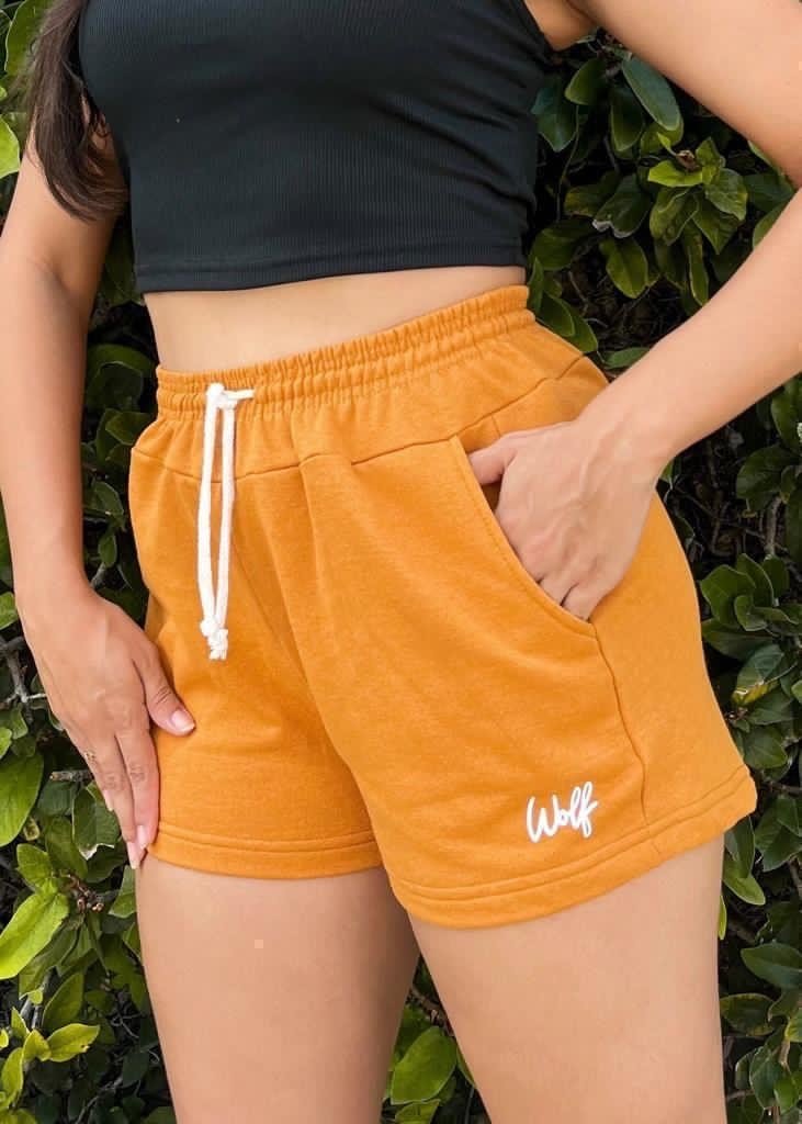 SHORT MOLETOM FEM