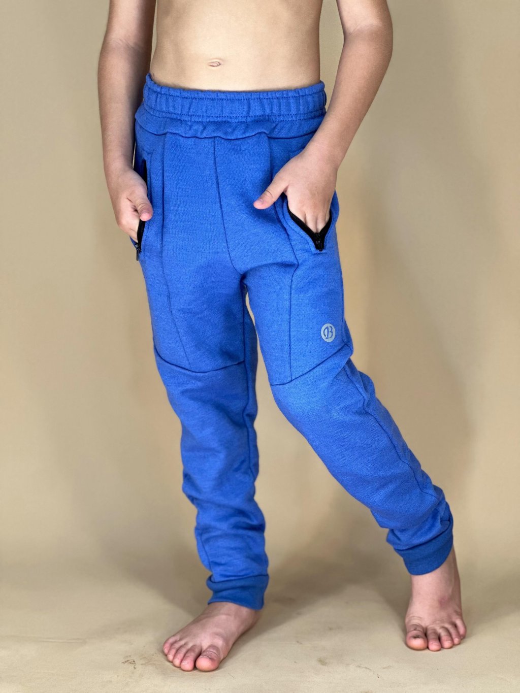 Calça Inf com zíper moletom unissex