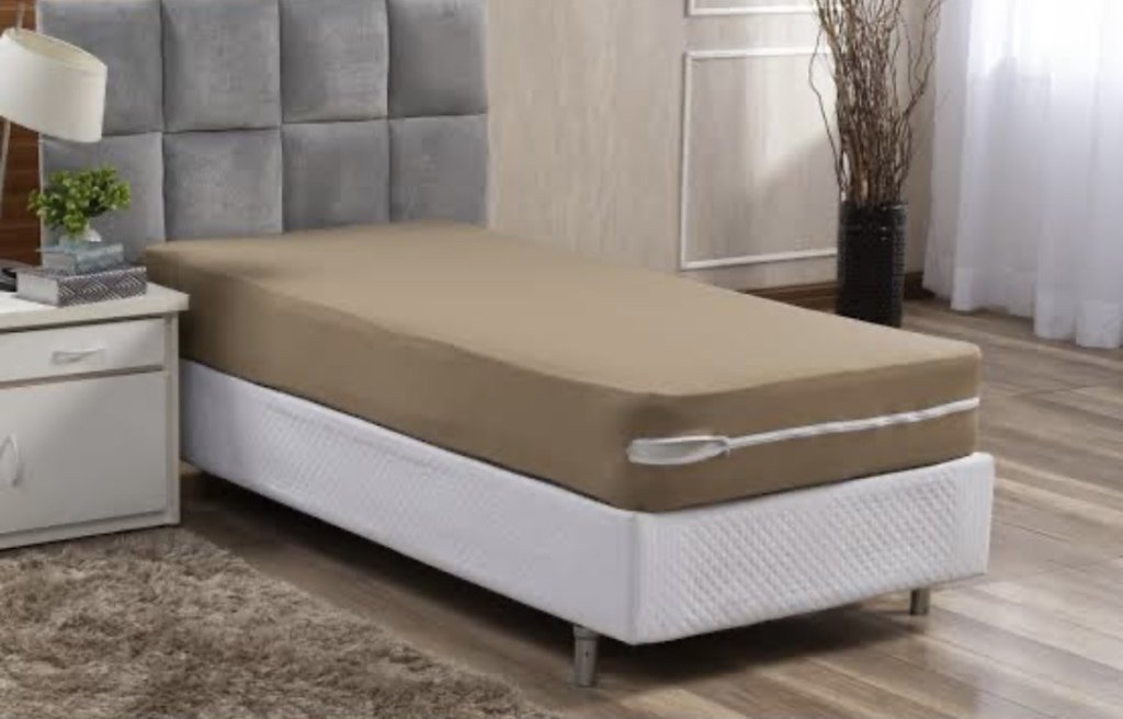 CAPA SOLTEIRO C/ZIPER