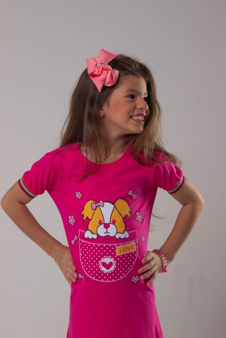 VESTIDO INFANTIL FIO - PUNHO 