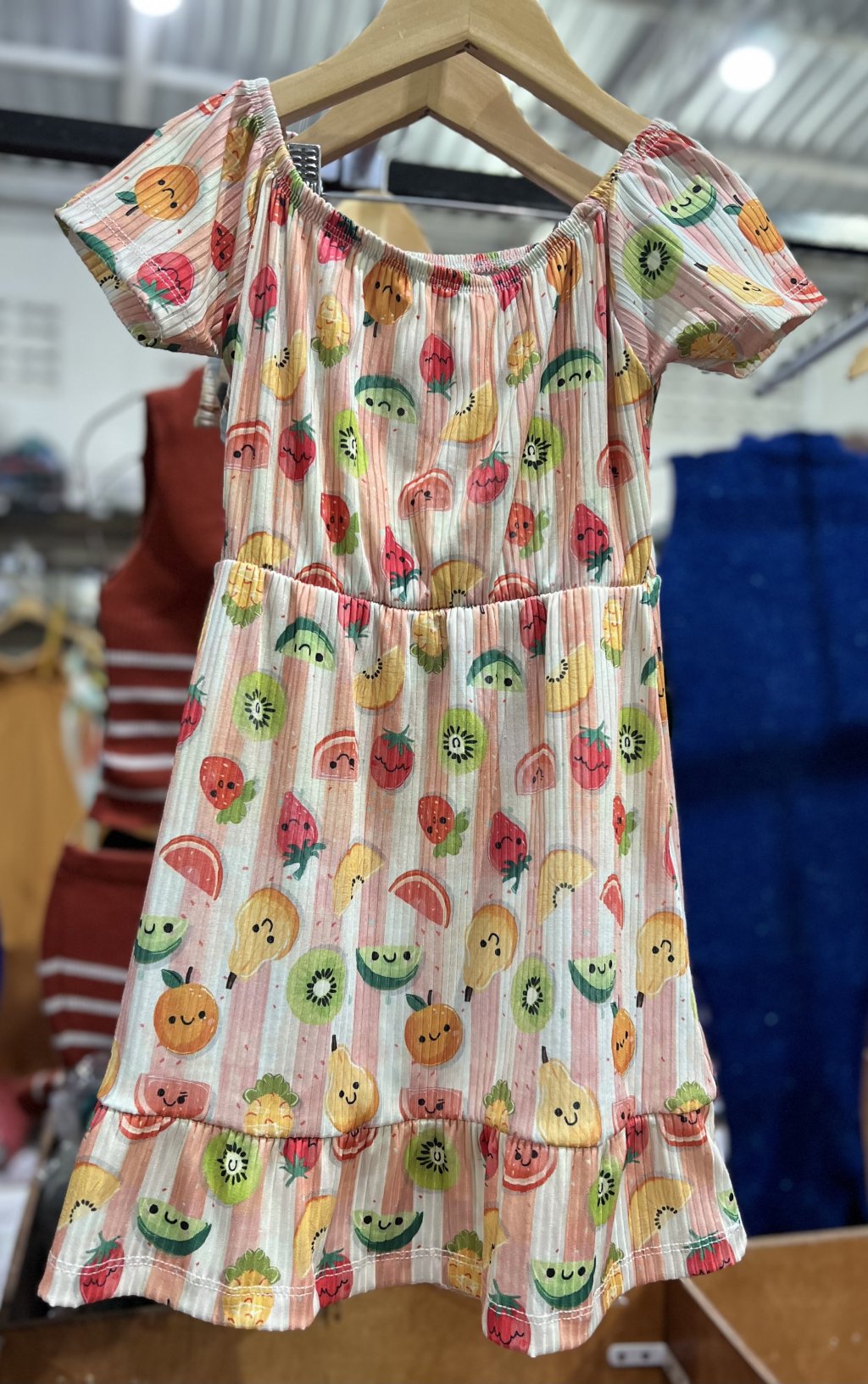 Vestido inf caneladinho 3D