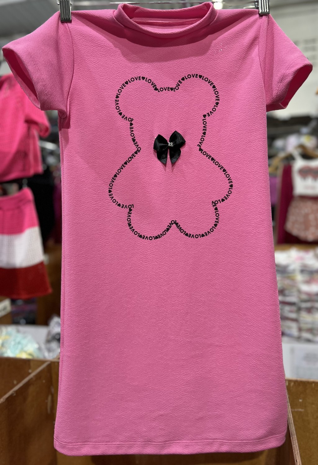 Vestido crepe infanto juvenil 