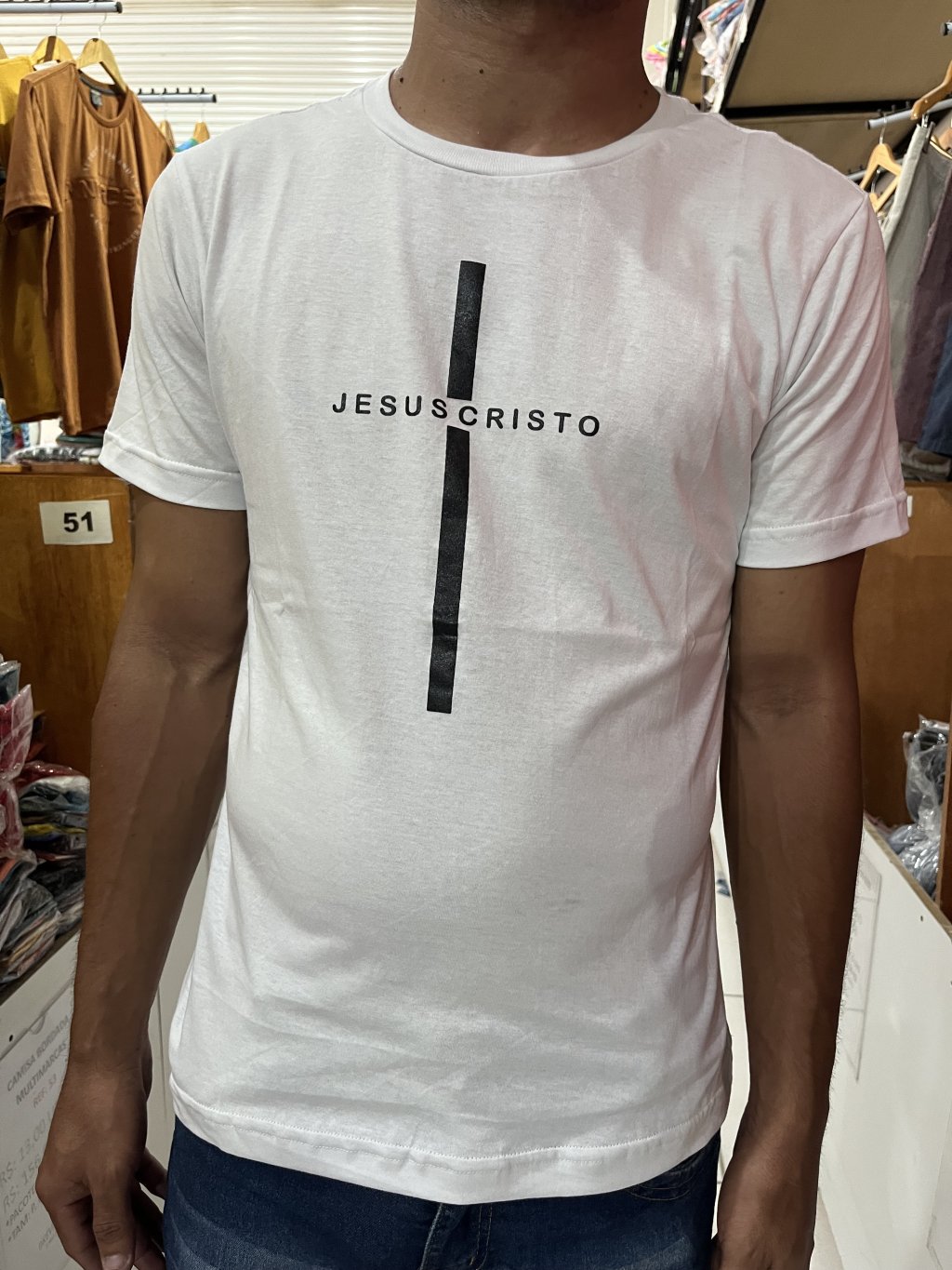 Camisa estampa - evangélica 