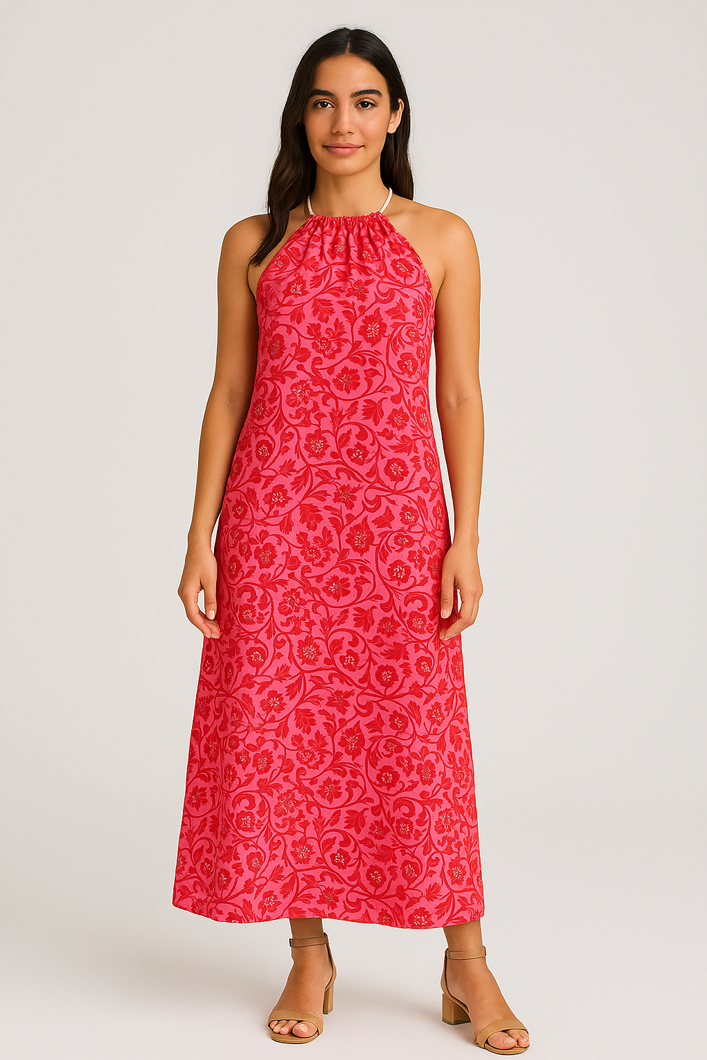 VESTIDO AMARRAÇÃO - CREPINHO 