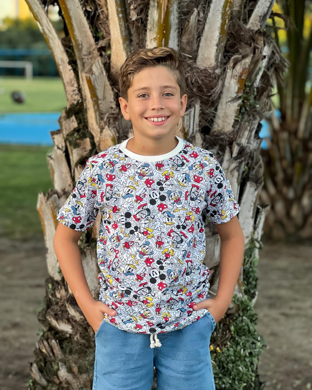 CAMISA JUVENIL ESTAMPADA - ALGODÃO 