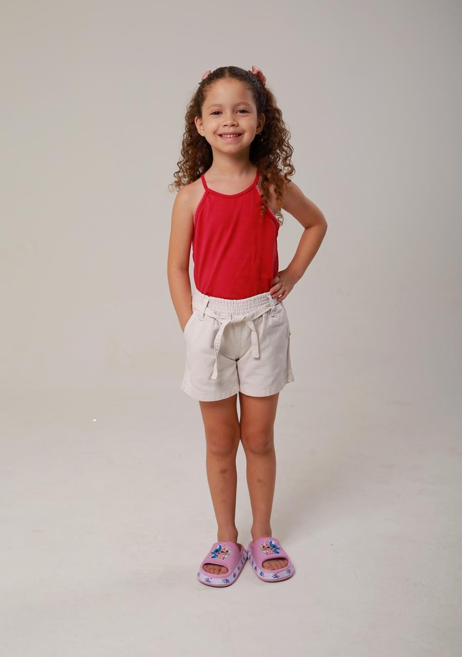 SHORT COLORIDO C/CINTO 