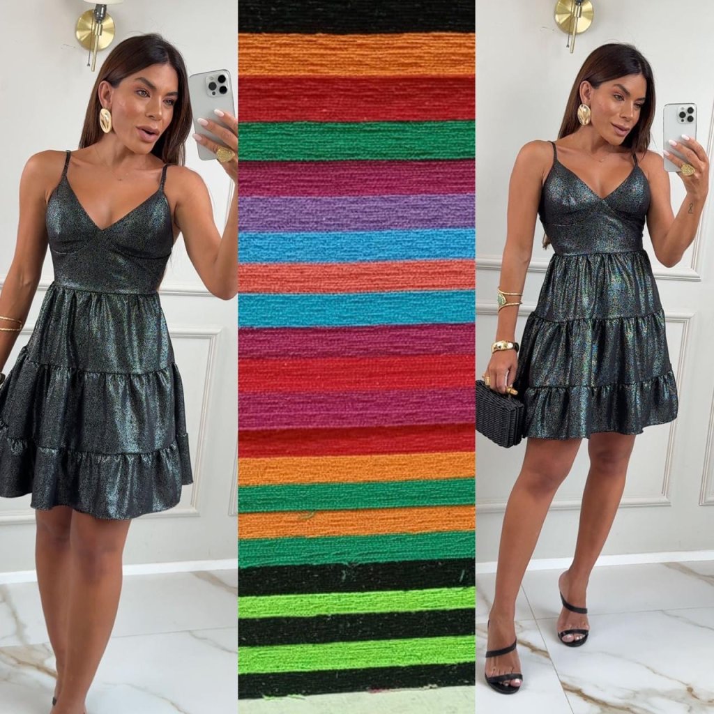 VESTIDO DUNA C/ BRILHO - COSTA NUA