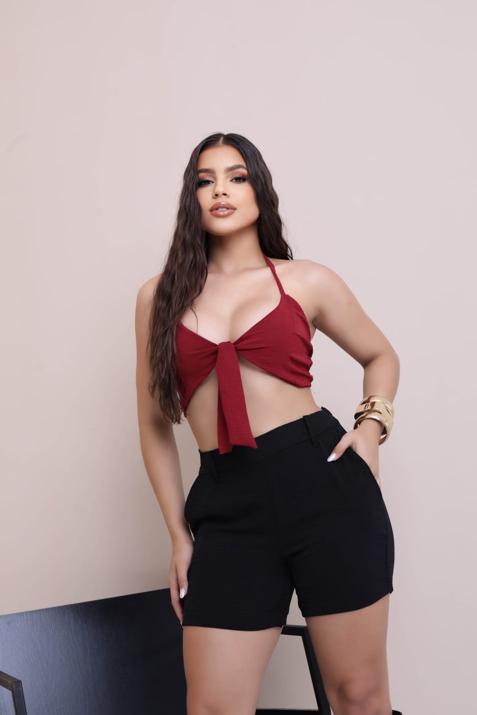 CONJUNTO DE SHORT C/ZIPER - DUNA 