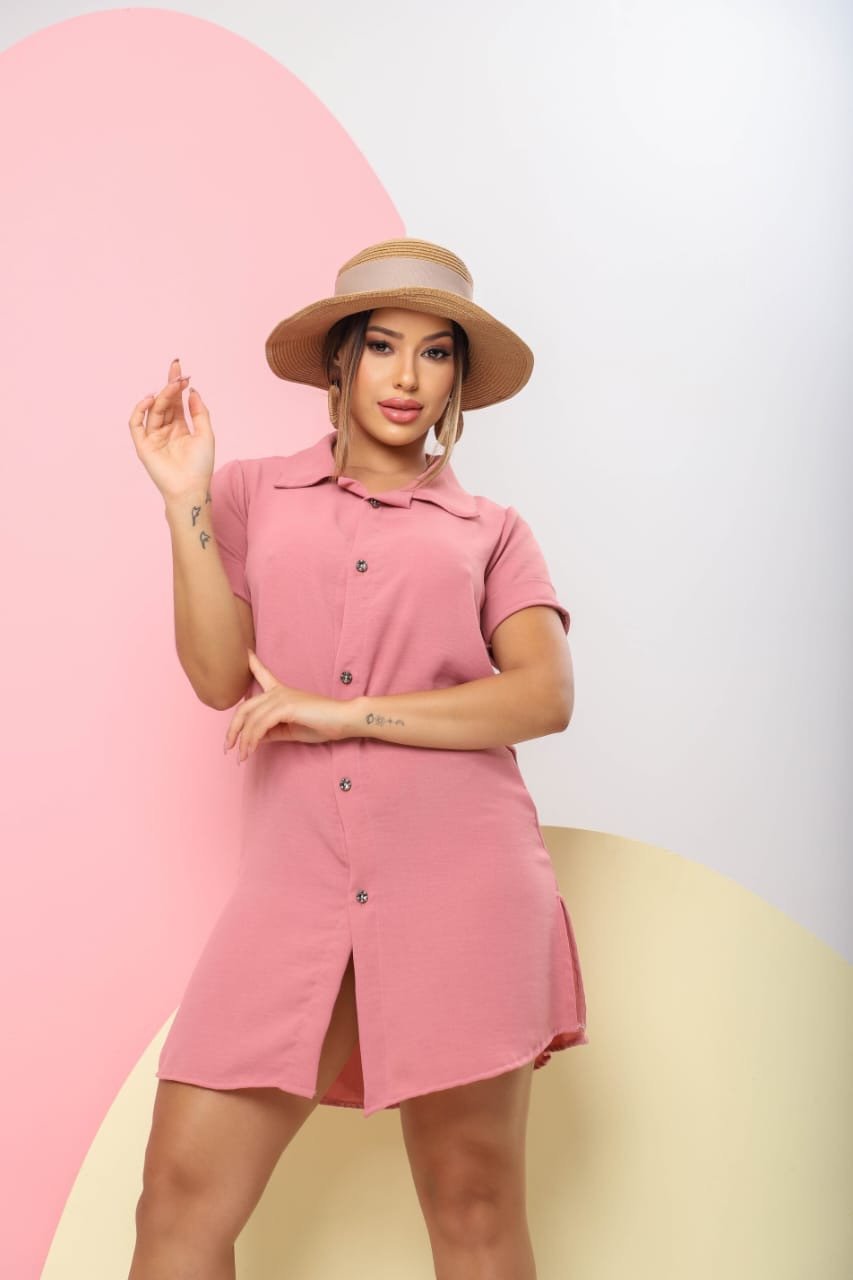 CHAMISE MANGA CURTA - DUNA