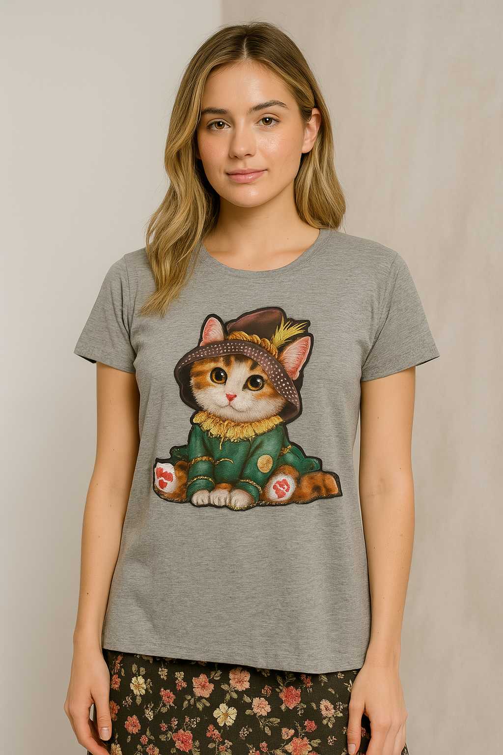 T-SHIRT MALHA ALGODÃO C/ELASTANO - 8912 IMPORTADA 