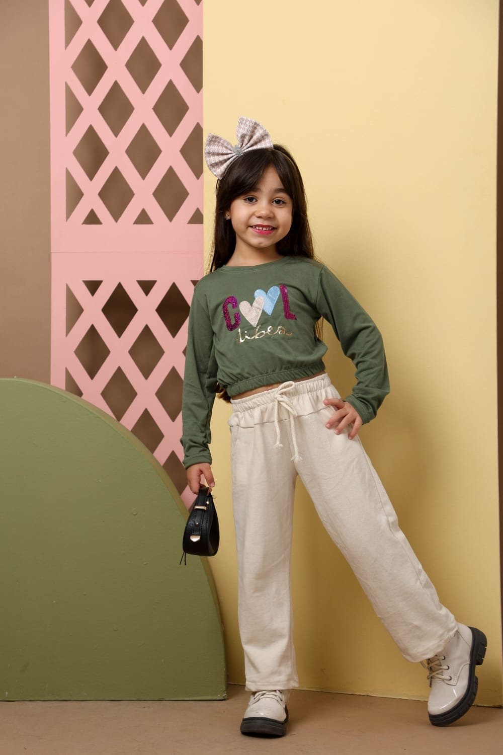 CALÇA PANTALONA INF. MOLETINHO 