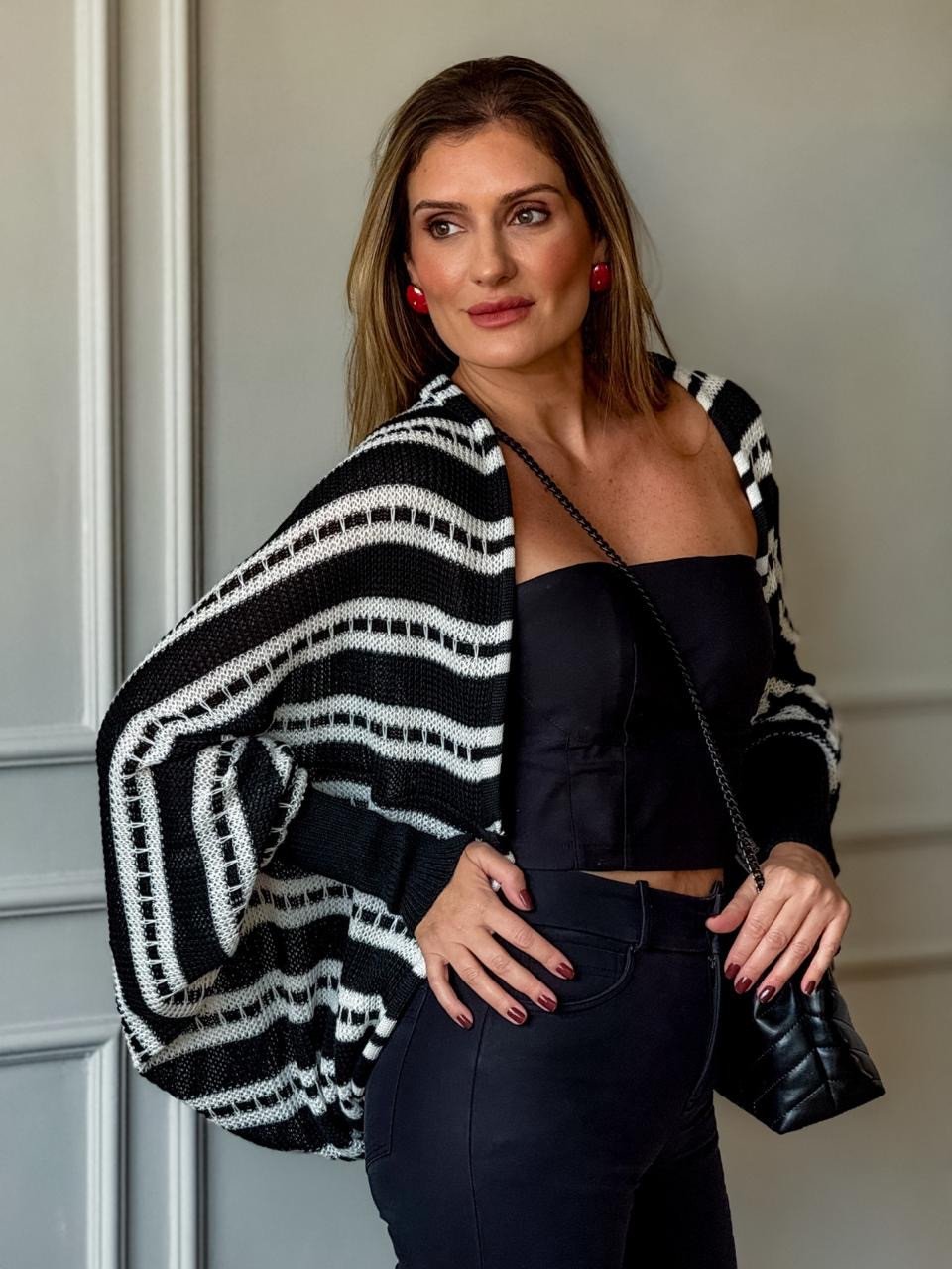 BLUSA MORCEGO CASULO - 0457 TRICOT