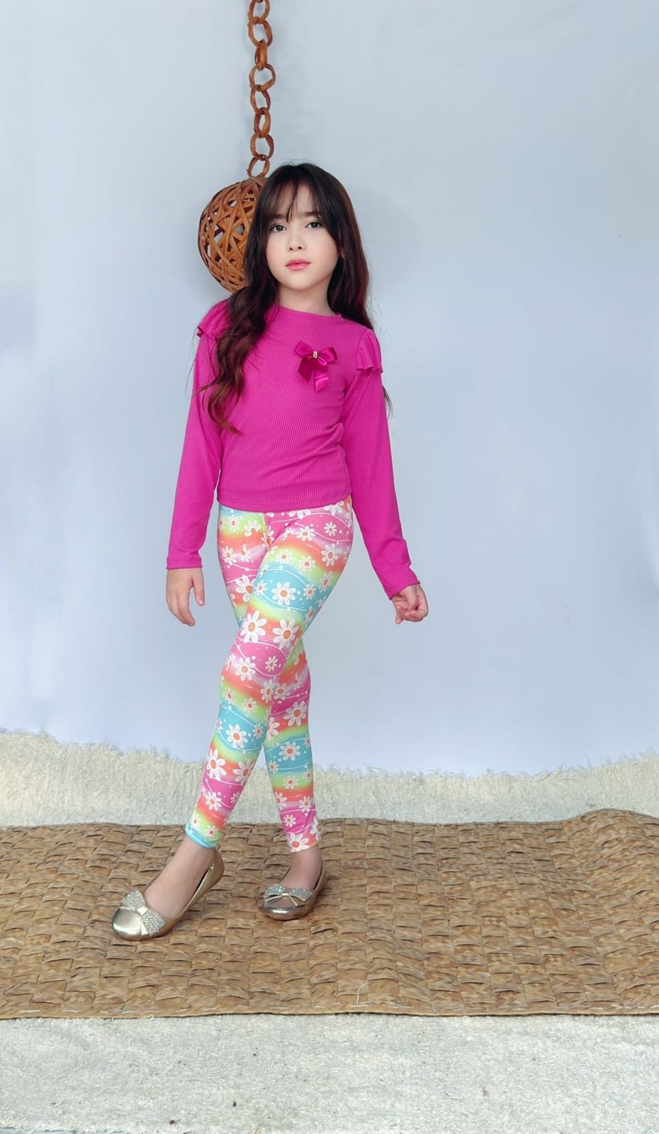 CONJ. INF DE CALÇA - BLUSA CANELADINHA 