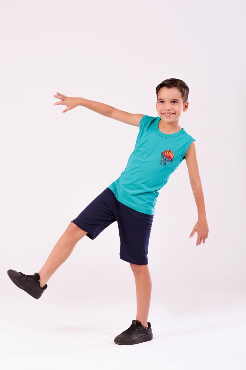 CONJUNTO INF. REGATA ESTAMPADA 