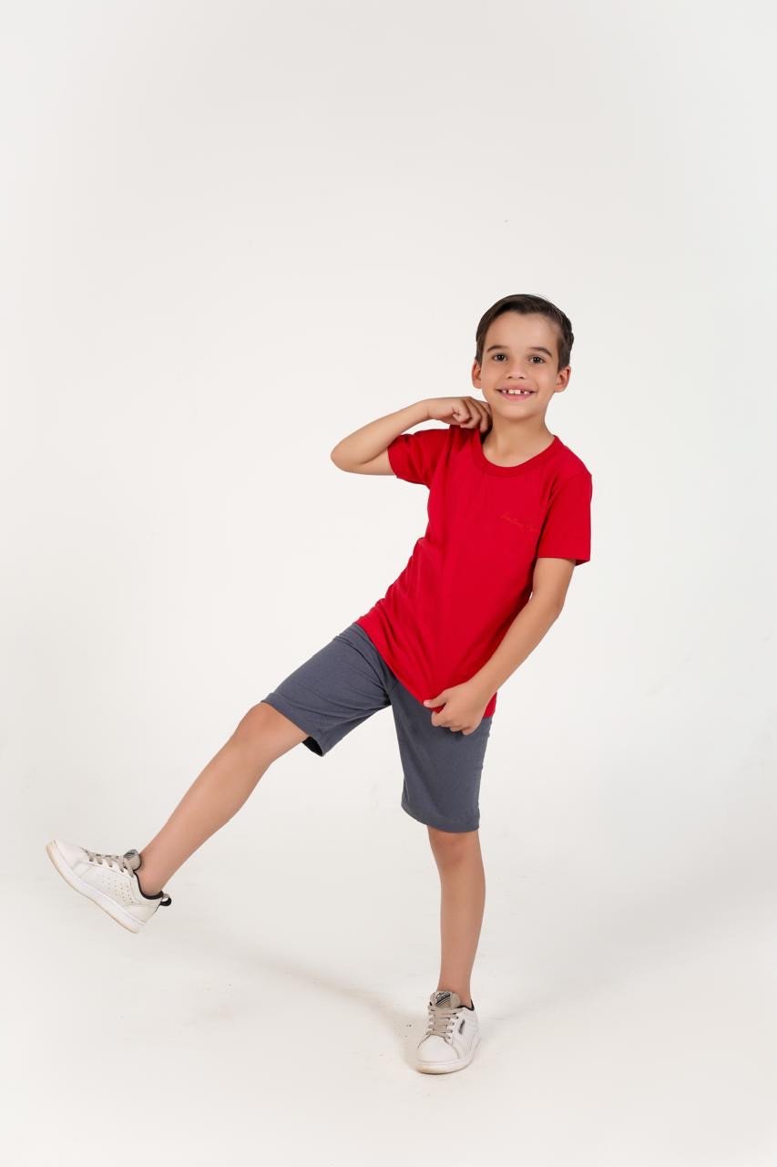 CONJUNTO INF. BORDADO C/MANGA 