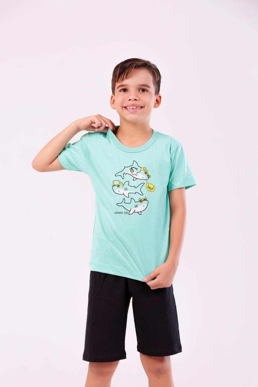 CONJUNTO INF. ESTAMPADO C/MANGA 