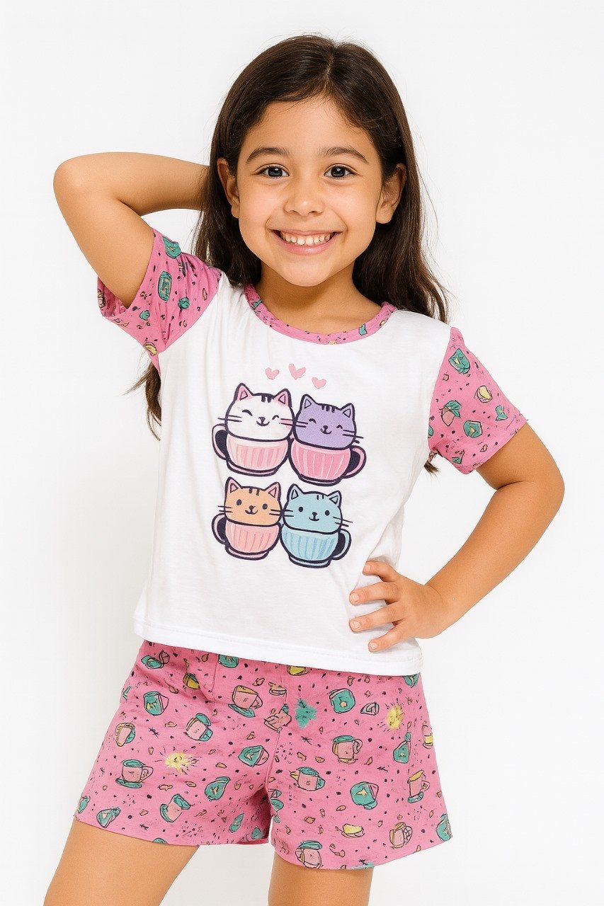 PIJAMA INF. SHORT - ESTAMPADO 