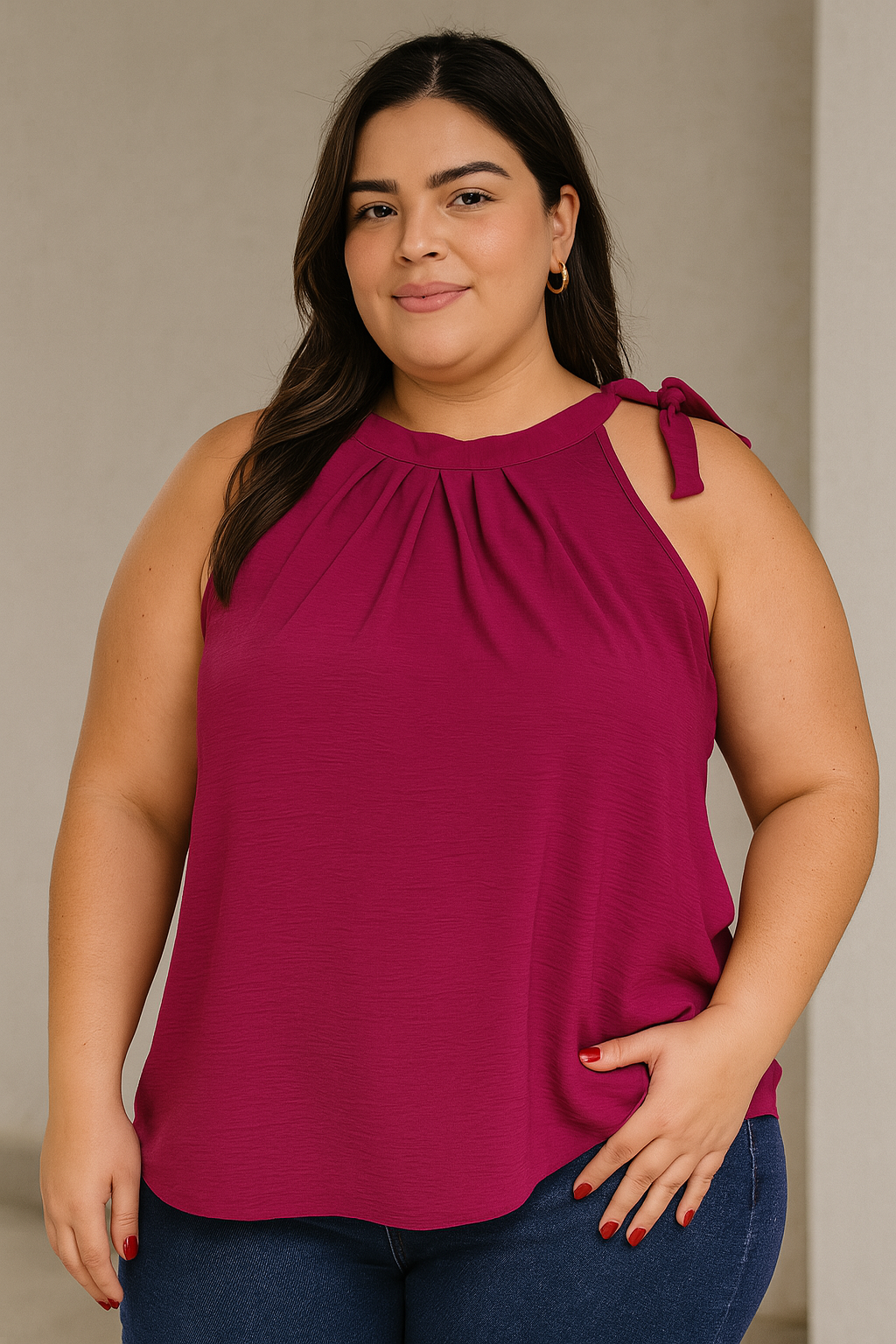 BLUSA PLUS SIZE LISA - DUNA 