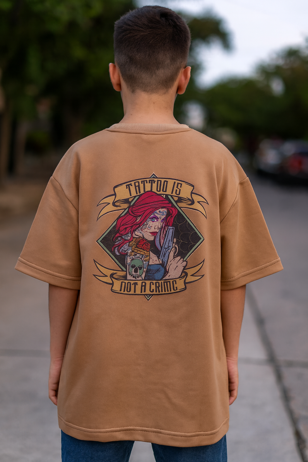 CAMISA JUV. OVERSIZE - MOLETINHO 