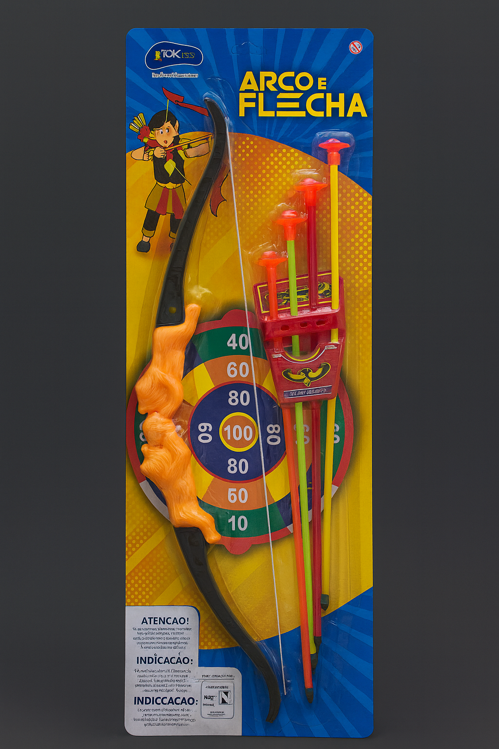 BRINQUEDO ARCO E FLECHA 
