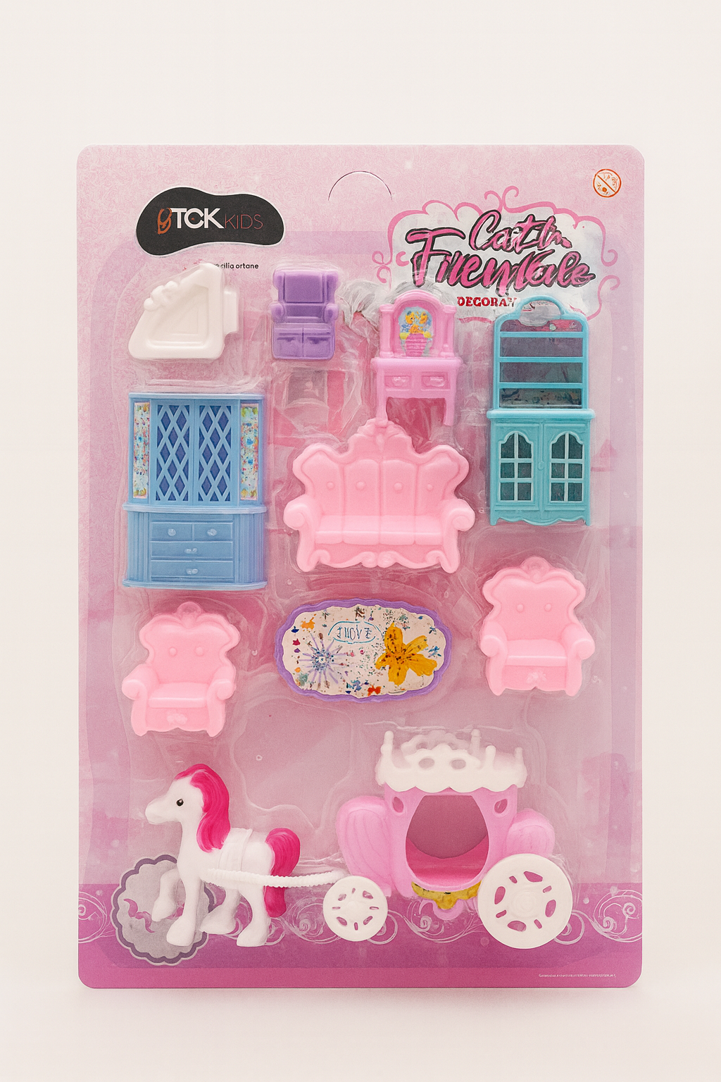 BRINQUEDO KIT CASINHA - 10PÇS 